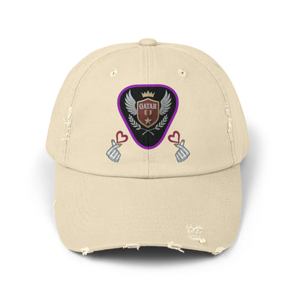 Cap Qatar Love - Unisex Distressed