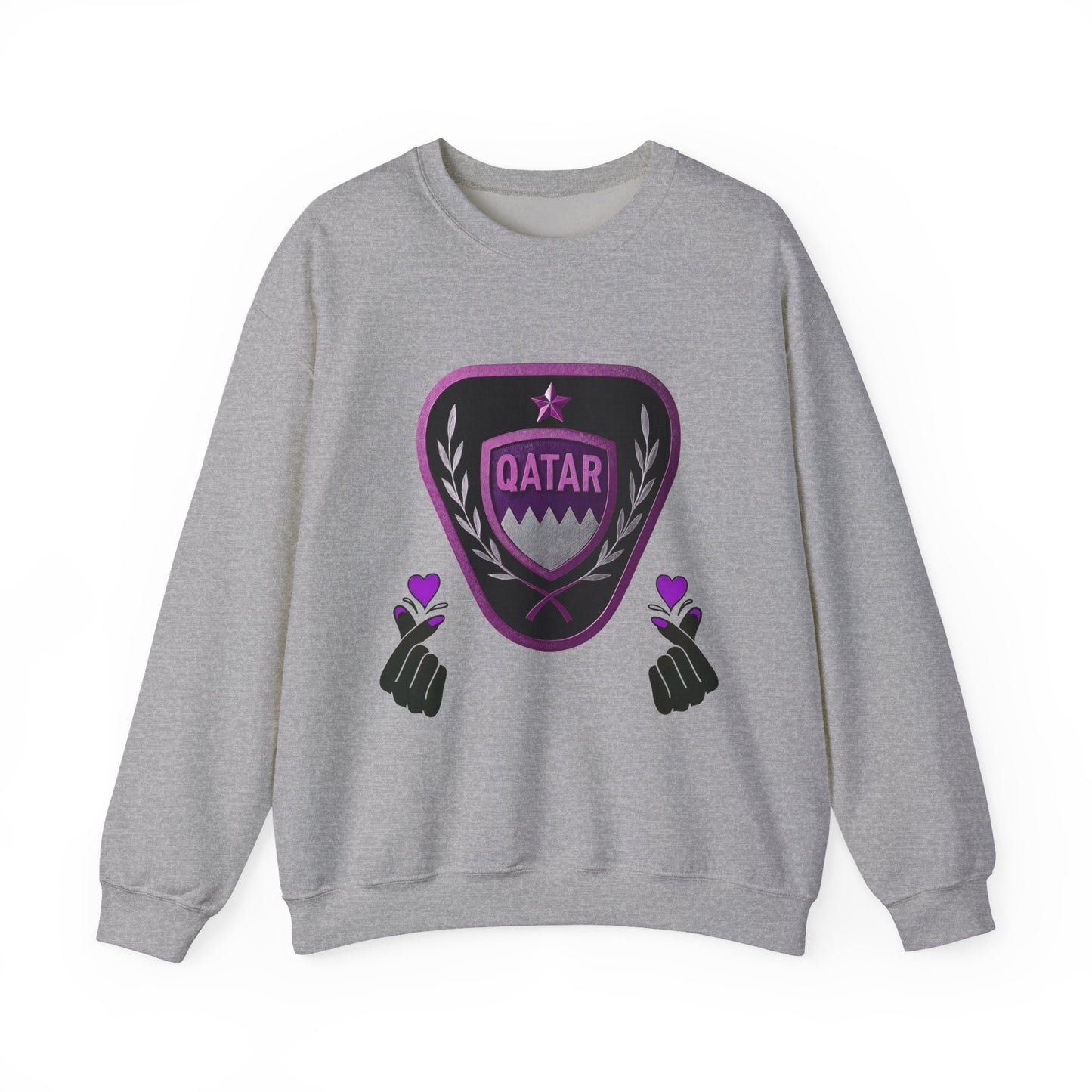 Unisex Sweatshirt qatra Love and Pride Design