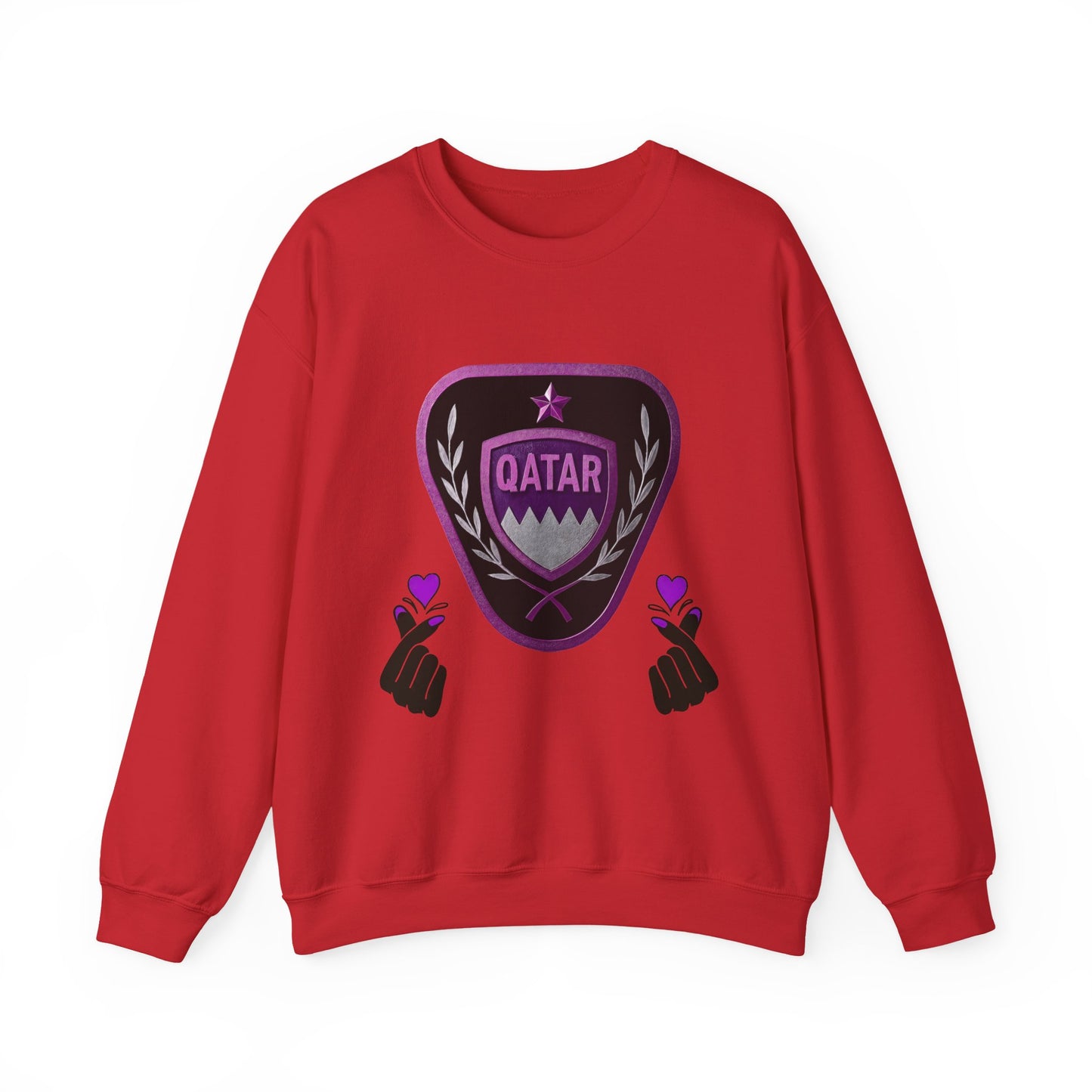 Unisex Sweatshirt qatra Love and Pride Design