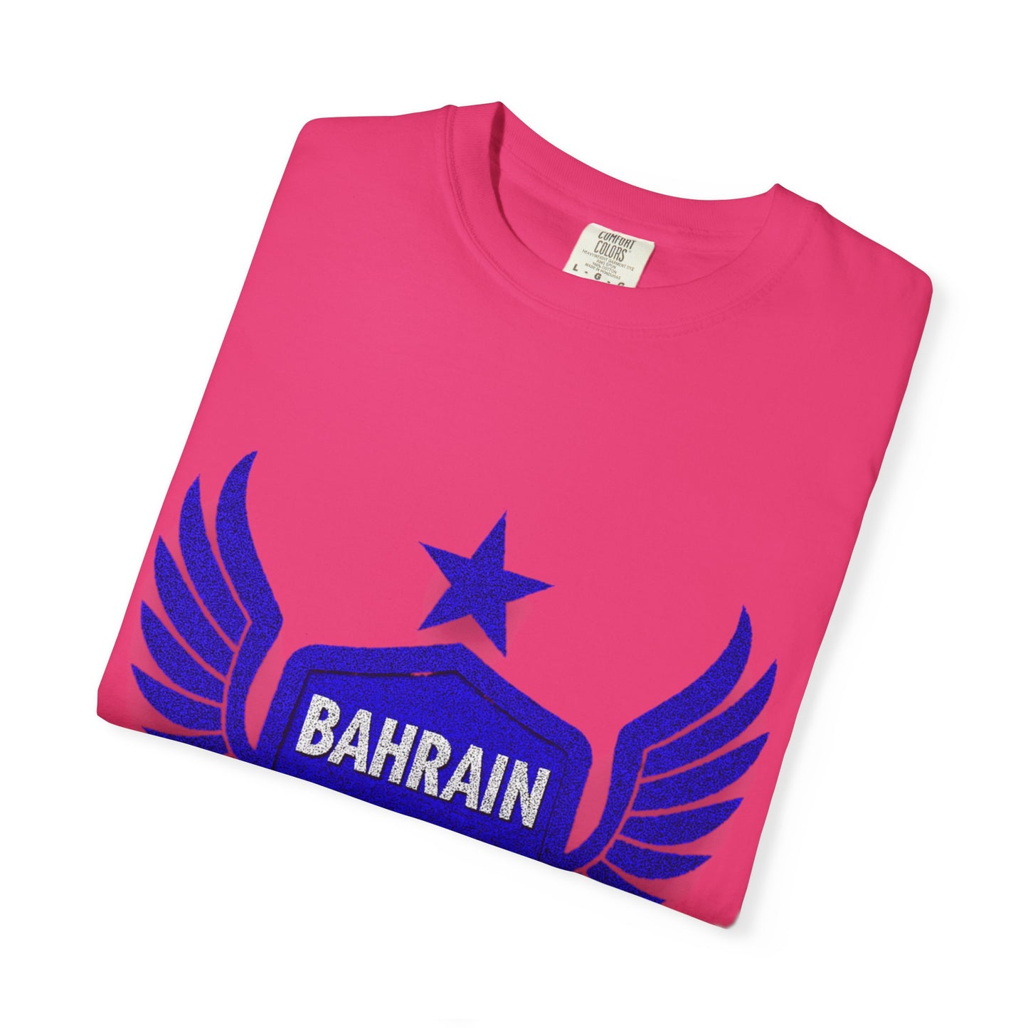 Bahrain Wings T-shirt - Casual Wear, Gift for Travelers, Sports Enthusiasts, Souvenirs, Unique Gift Idea