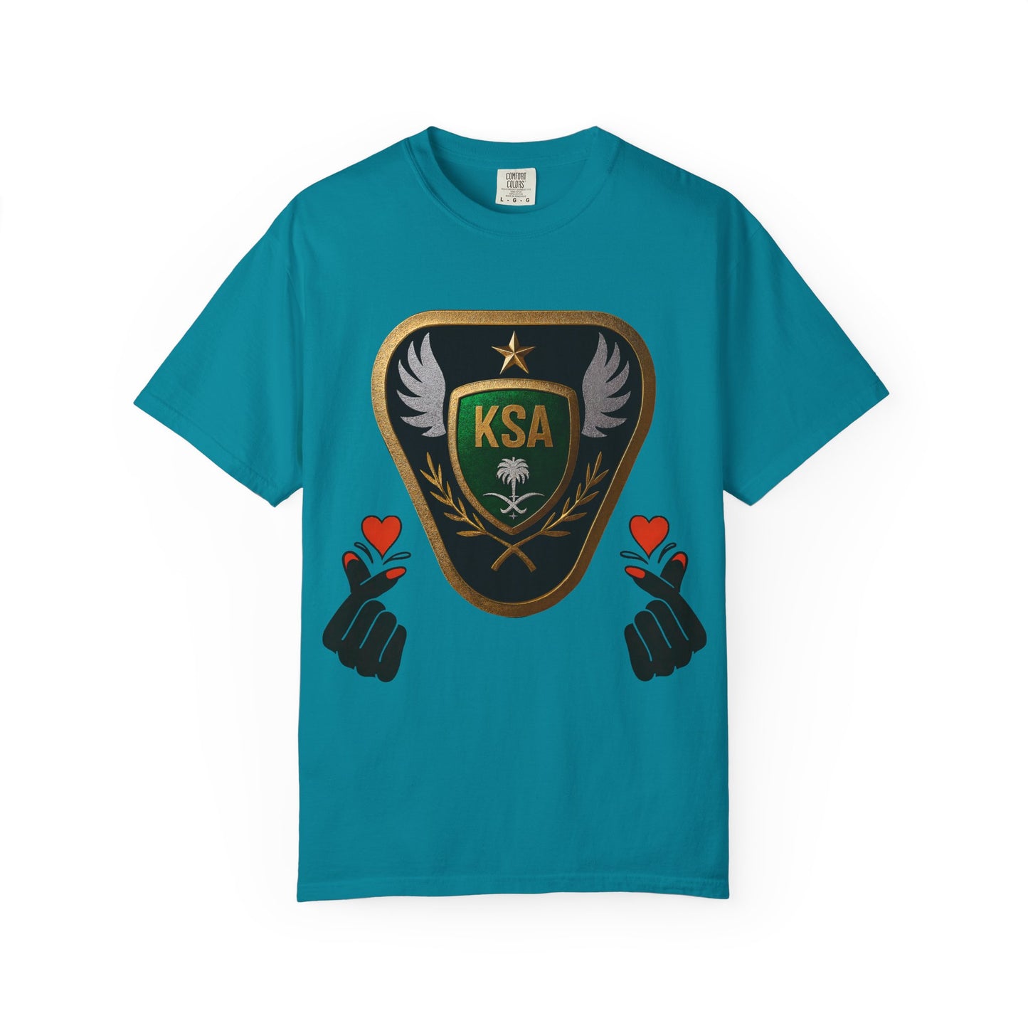 KSA Emblem Unisex T-Shirt, Casual Tee, Gift for Her/Him, Funny Shirt, Everyday Wear, Unique Graphic Top