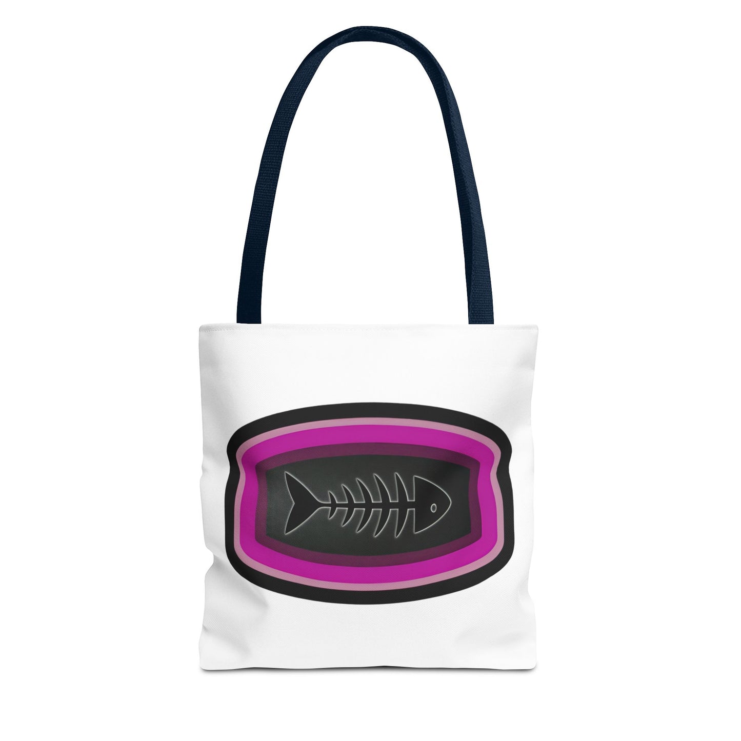 Fish Skeleton Tote Bag - Unique Design for Fishing Enthusiasts