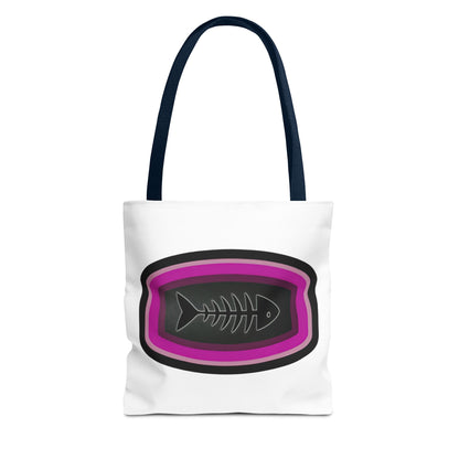Fish Skeleton Tote Bag - Unique Design for Fishing Enthusiasts
