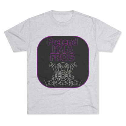 Funny Frog Unisex Tee - Pretend I Am a Frog Design