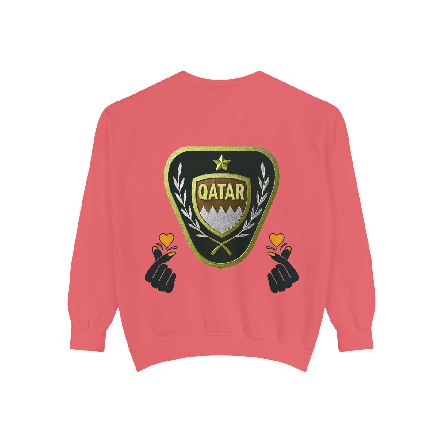 Qatar-Inspired Unisex Sweatshirt | Cozy Fashion for Sports Fans, Travel Lovers, Gift for Holidays, Casual Wear