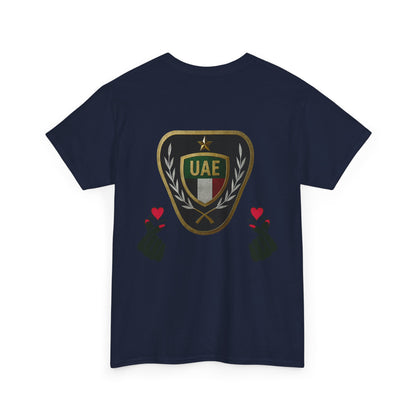 UAE Pride Unisex Heavy Cotton Tee, Pride T-Shirt, Abu Dhabi Gift, National Day Apparel, LGBTQ+ Support Tee, Casual Wear