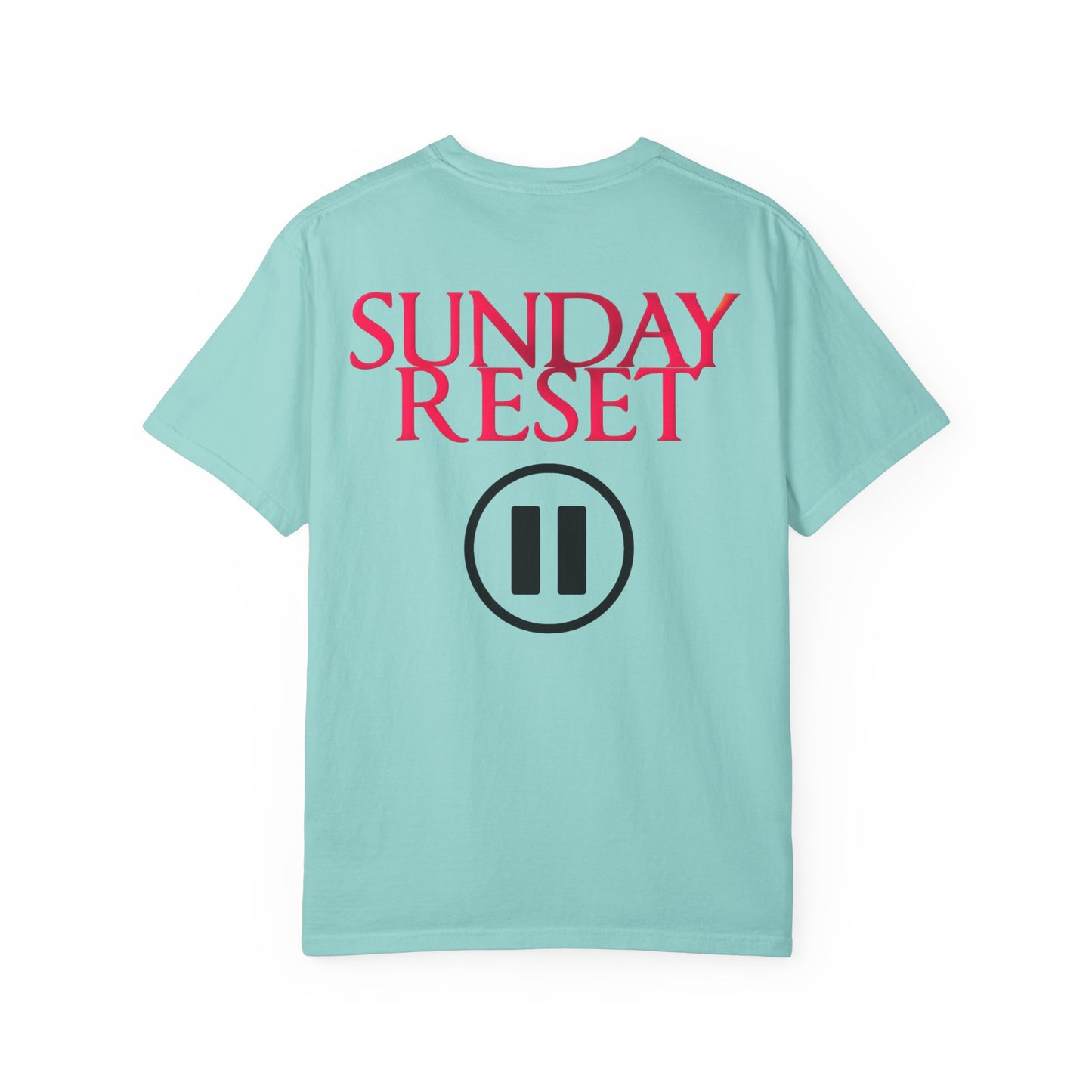 T-Shirt Sunday Reset Unisex Garment-Dyed