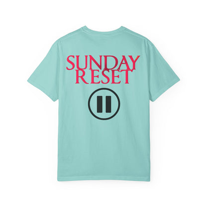 T-Shirt Sunday Reset Unisex Garment-Dyed