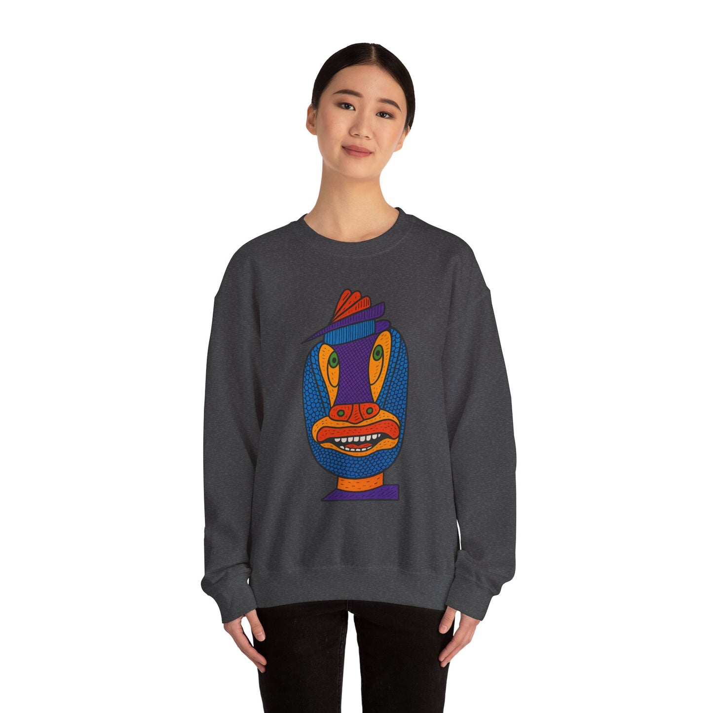 Hand Drawing Crewneck Sweatshirt