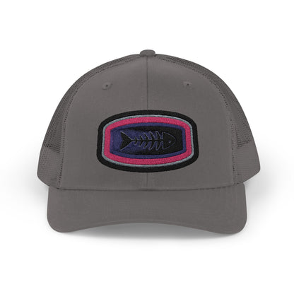 Fish Skeleton Trucker Cap