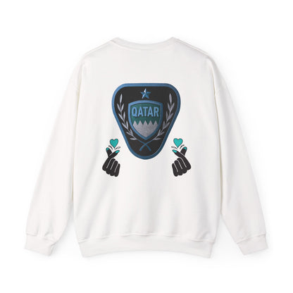 Unisex Sweatshirt qatra Love and Pride Design