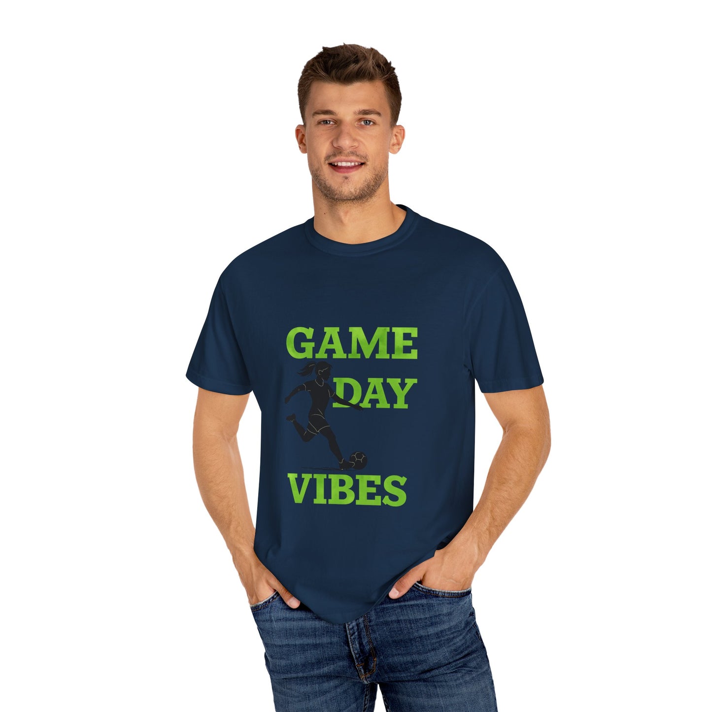 Garment-Dyed T-shirt - Game Day Vibes