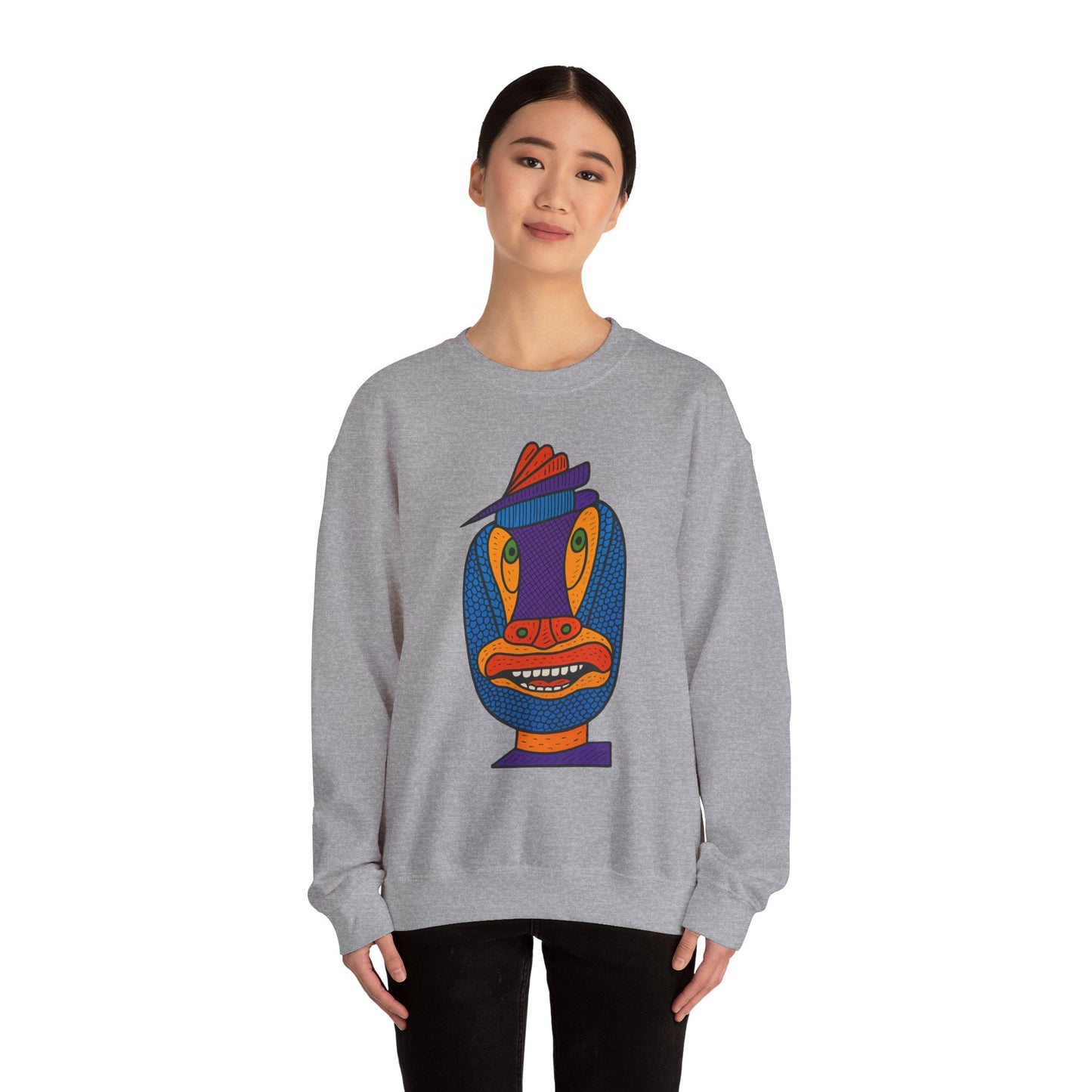Hand Drawing Crewneck Sweatshirt