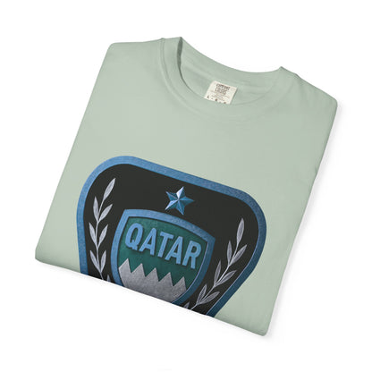 Qatar Pride Unisex T-Shirt, Casual Wear, Sports Event Shirt, Travel Souvenir, Gift for Fans