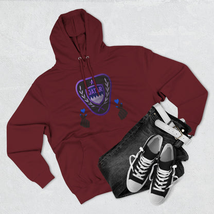 Fleece Hoodie - Qatar Love Design