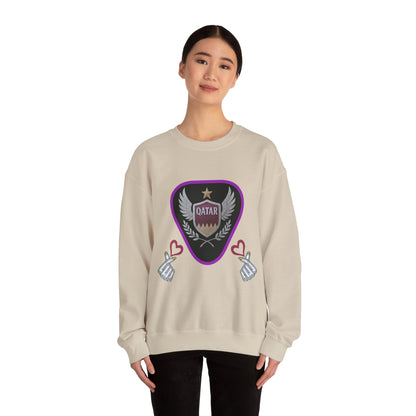 Qatar Pride Crewneck Sweatshirt, Unisex Casual Style, Perfect Gift for Sports Fans, Birthday or National Day Celebration, Cozy [...]
