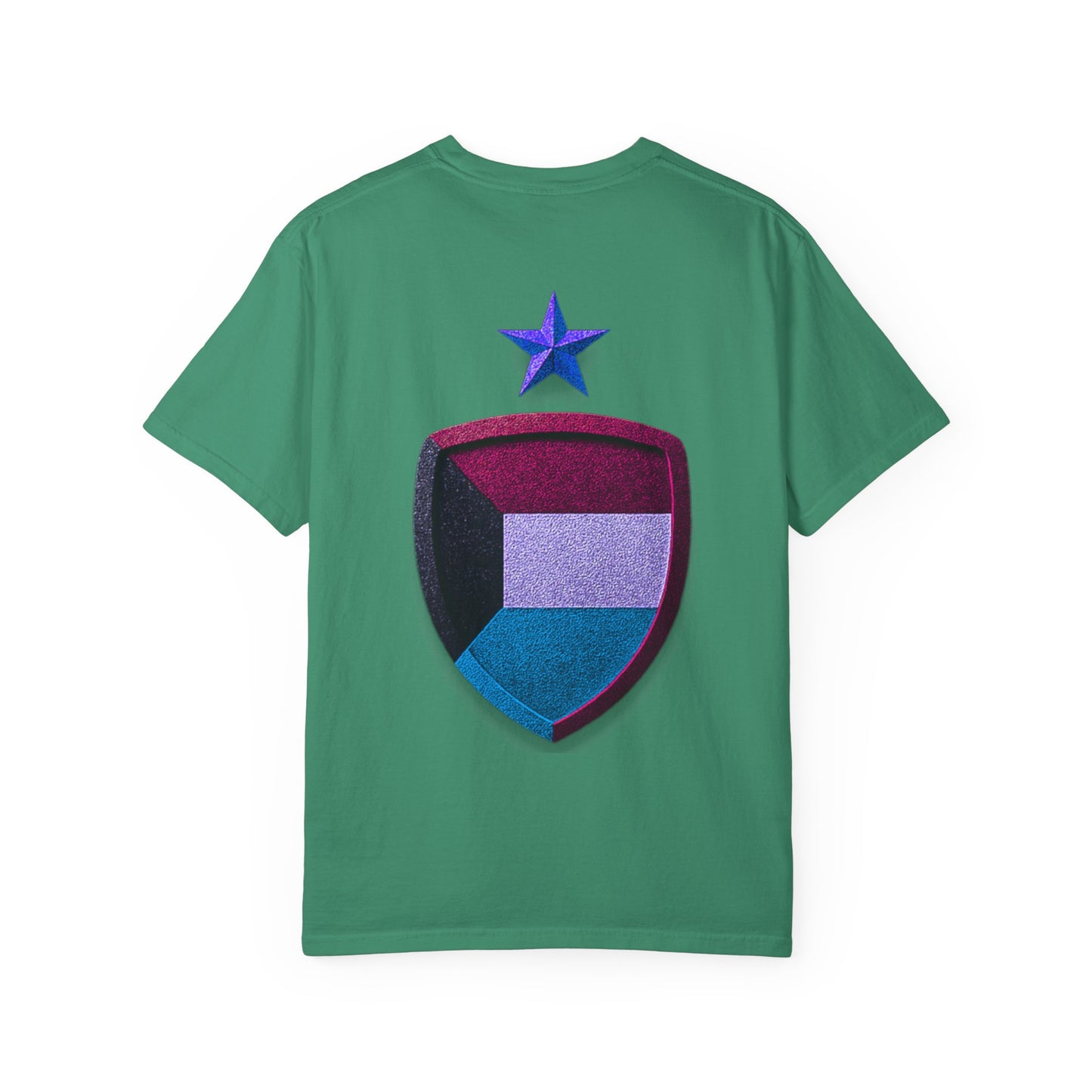 Kuwait Pride Unisex T-Shirt, Garment-Dyed Tee, LGBTQ+ Support Shirt, Casual Wear, Gift for Pride Month, Statement Fashion