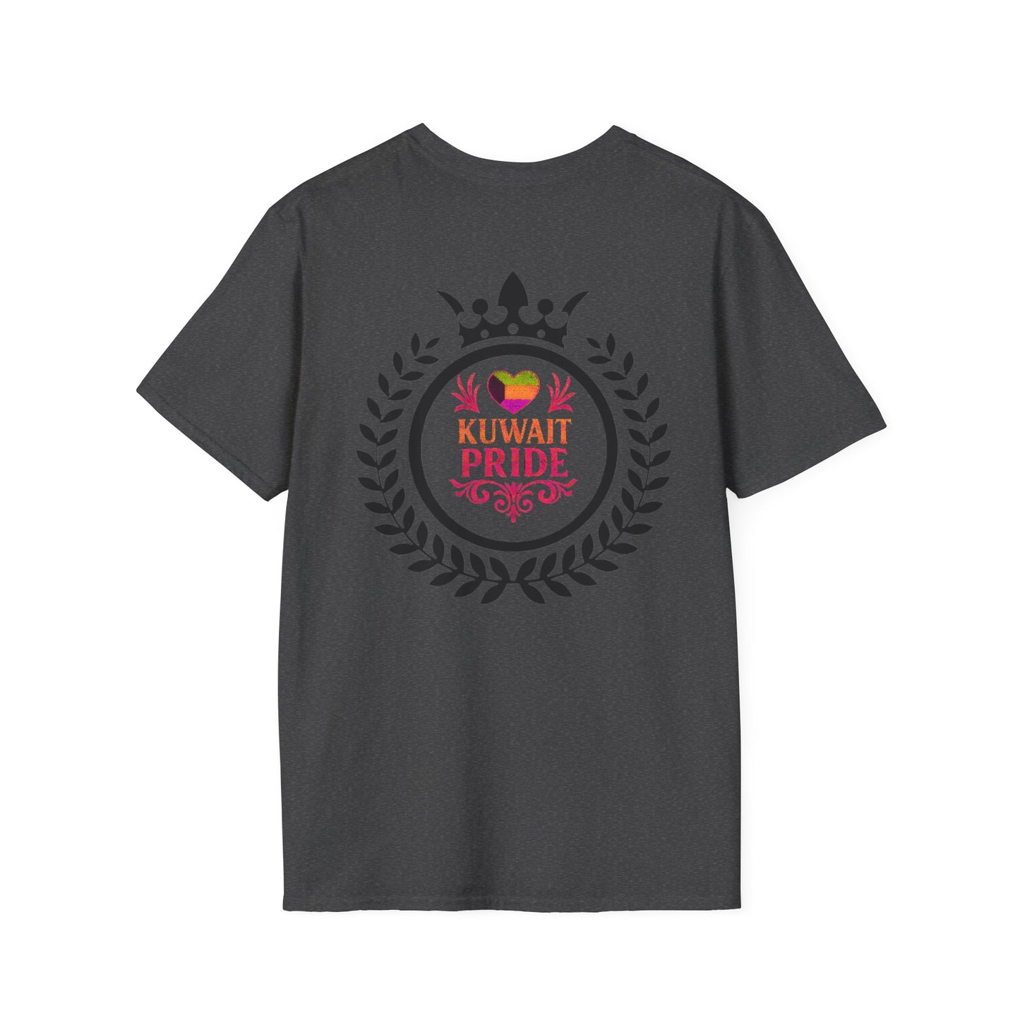 Kuwait Pride Unisex Softstyle T-Shirt, Celebrate National Day, Gift for Kuwaitis, Casual Wear, LGBTQ+ Pride