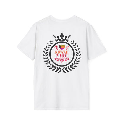 Kuwait Pride Unisex Softstyle T-Shirt, Celebrate National Day, Gift for Kuwaitis, Casual Wear, LGBTQ+ Pride