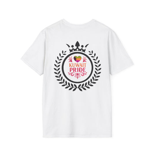 Kuwait Pride Unisex Softstyle T-Shirt, Celebrate National Day, Gift for Kuwaitis, Casual Wear, LGBTQ+ Pride