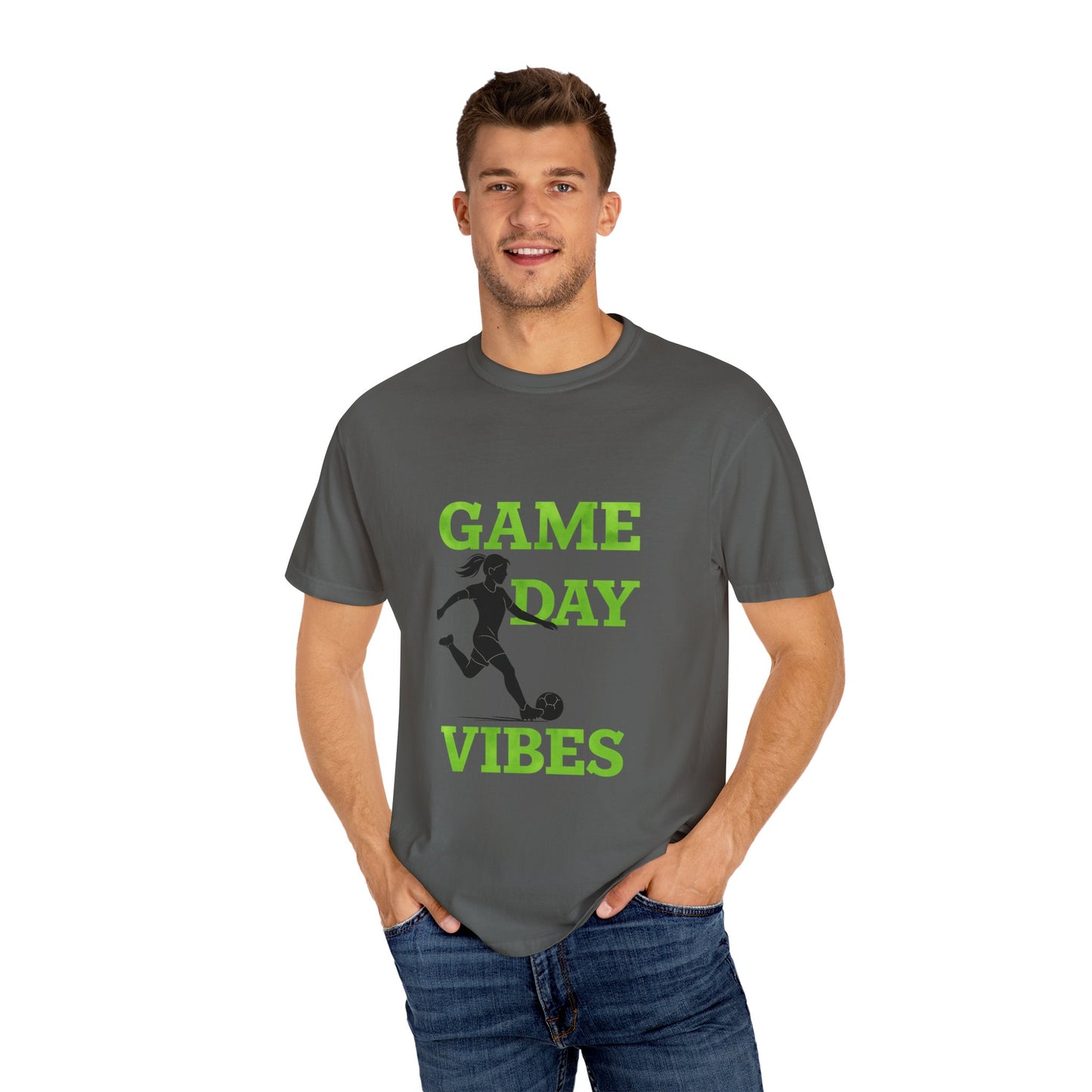 Garment-Dyed T-shirt - Game Day Vibes