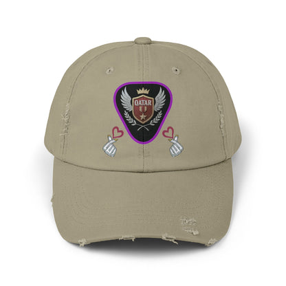 Cap Qatar Love - Unisex Distressed