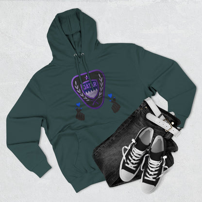 Fleece Hoodie - Qatar Love Design