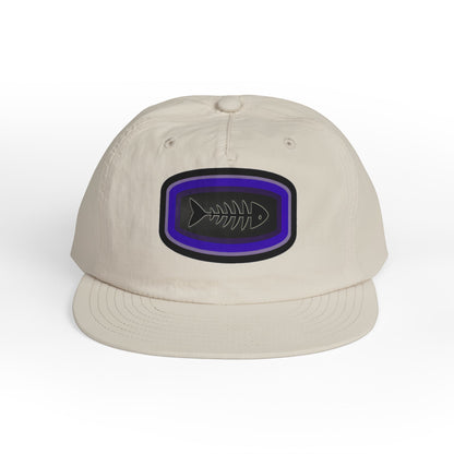 Surf Cap - Fish Skeleton Design