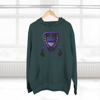 Fleece Hoodie - Qatar Love Design