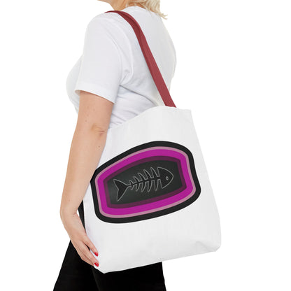 Fish Skeleton Tote Bag - Unique Design for Fishing Enthusiasts