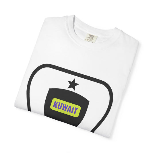 Garment-Dyed T-shirt - Kuwait Lover Graphic Tee