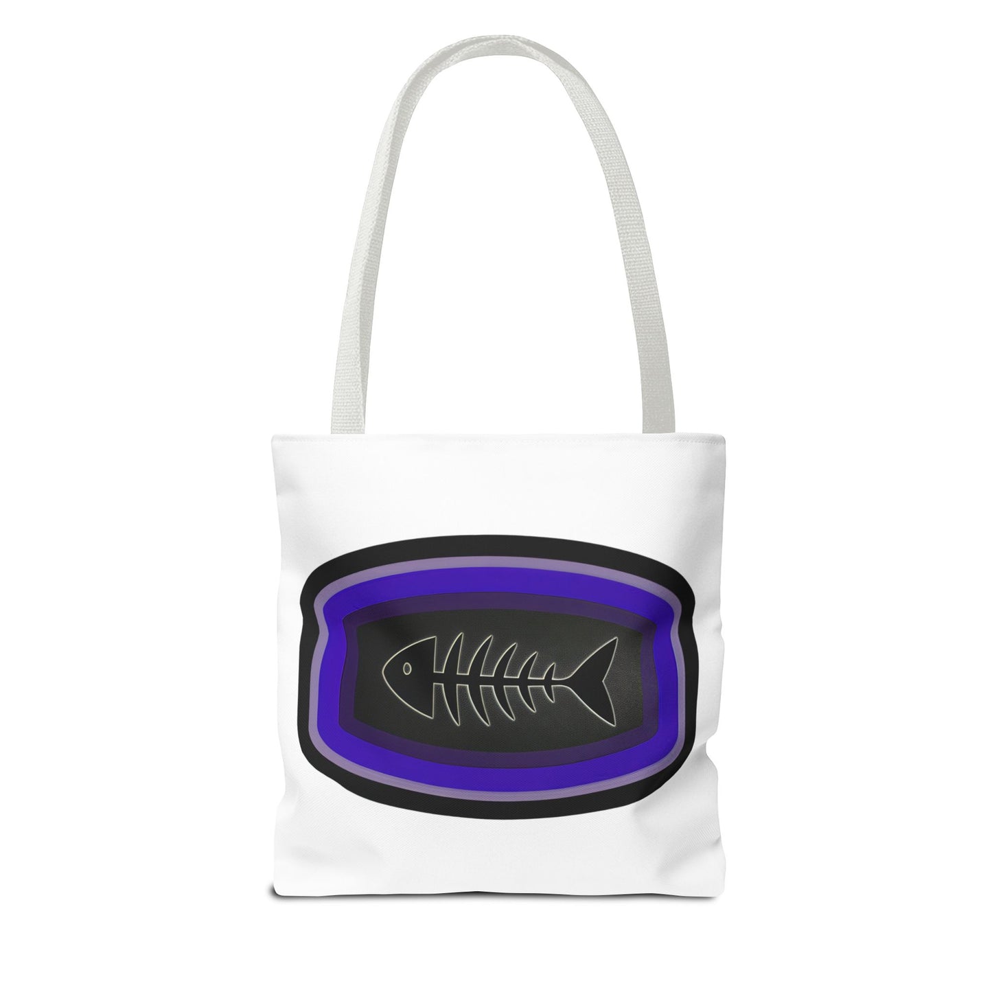 Fish Skeleton Tote Bag - Unique Design for Fishing Enthusiasts