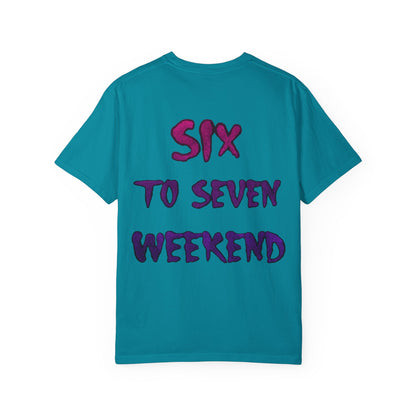 Unisex T-shirt 6-7 WEEKEND Garment-Dyed Tee