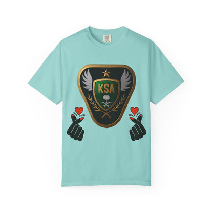 KSA Emblem Unisex T-Shirt, Casual Tee, Gift for Her/Him, Funny Shirt, Everyday Wear, Unique Graphic Top
