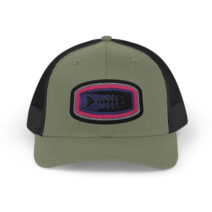 Fish Skeleton Trucker Cap