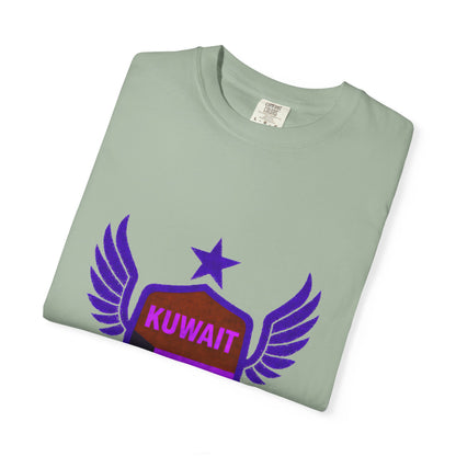 Kuwait Pride Unisex T-Shirt, Garment-Dyed Tee, LGBTQ+ Support Shirt, Casual Wear, Gift for Pride Month, Statement Fashion