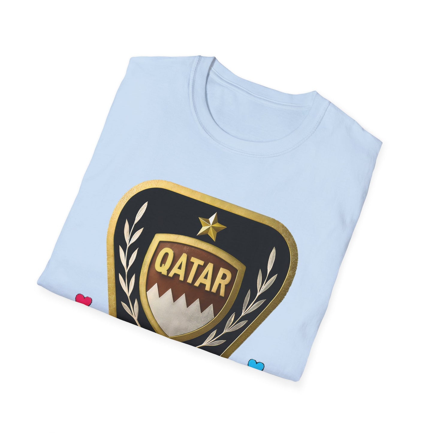 Stylish Qatar Unisex T-Shirt - Soft Cotton Tee for Casual Wear, Sports Events, Travel, Gift Ideas, Summer Outings