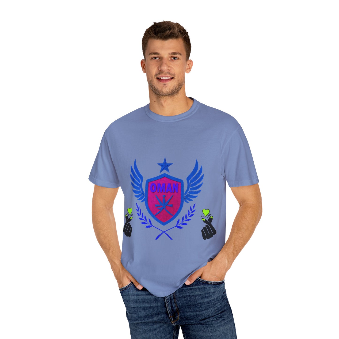 Oman Spirit Unisex T-shirt, Casual Wear, Gamer's Gift, Travel Souvenir, Trendy Apparel, Everyday Comfort