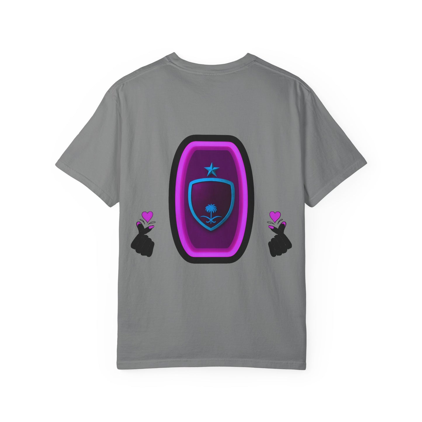 KSA Inspired Unisex Garment-Dyed T-shirt | Casual Style Tee, Graphic Shirt, Unique Design, Gift for Fans, Summer Fashion