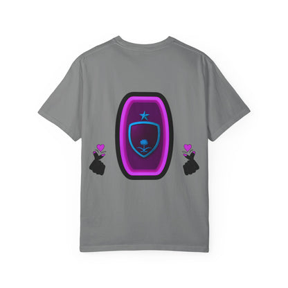 KSA Inspired Unisex Garment-Dyed T-shirt | Casual Style Tee, Graphic Shirt, Unique Design, Gift for Fans, Summer Fashion