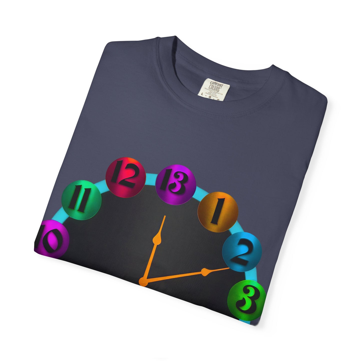 Garment-Dyed T-shirt - MORE TIME Graphic Tee