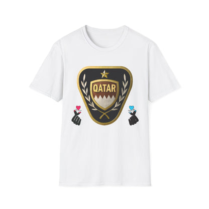 Stylish Qatar Unisex T-Shirt - Soft Cotton Tee for Casual Wear, Sports Events, Travel, Gift Ideas, Summer Outings