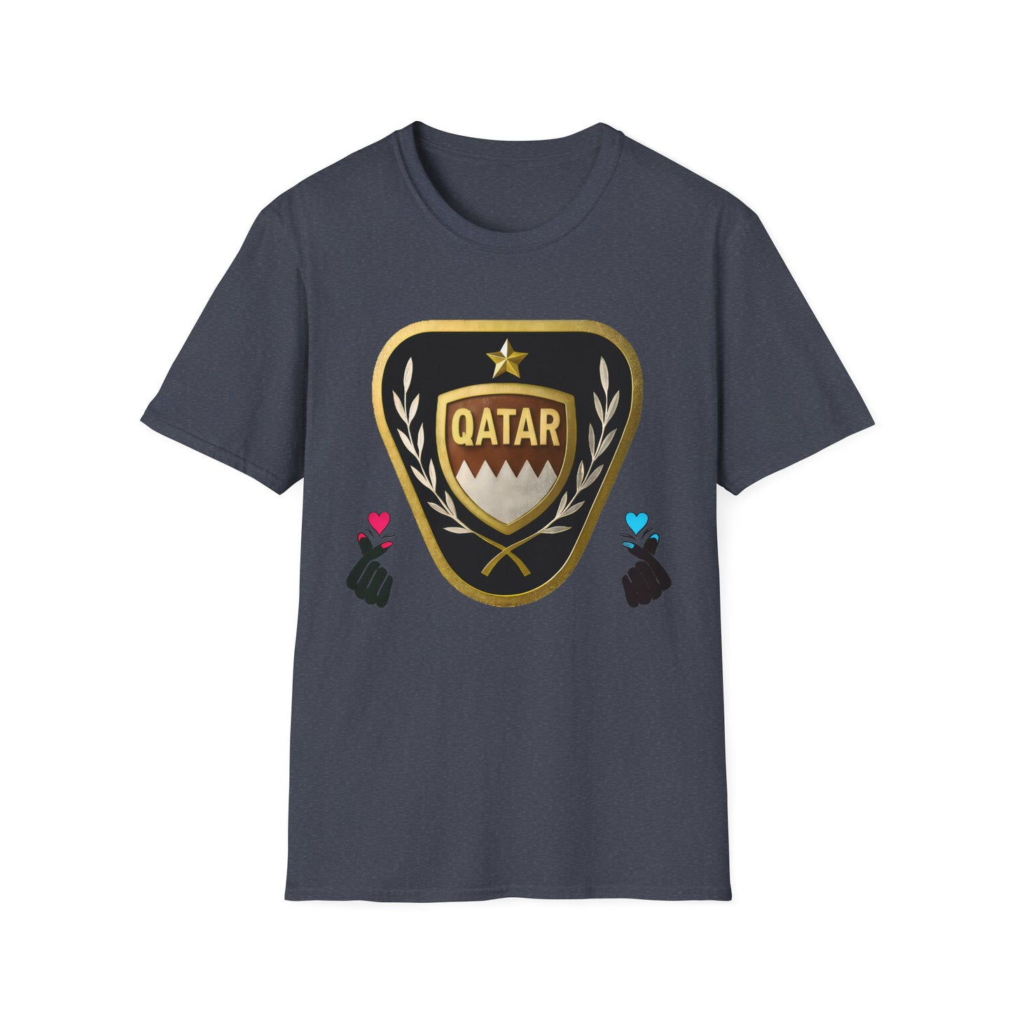 Stylish Qatar Unisex T-Shirt - Soft Cotton Tee for Casual Wear, Sports Events, Travel, Gift Ideas, Summer Outings