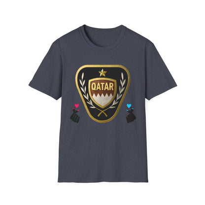 Stylish Qatar Unisex T-Shirt - Soft Cotton Tee for Casual Wear, Sports Events, Travel, Gift Ideas, Summer Outings