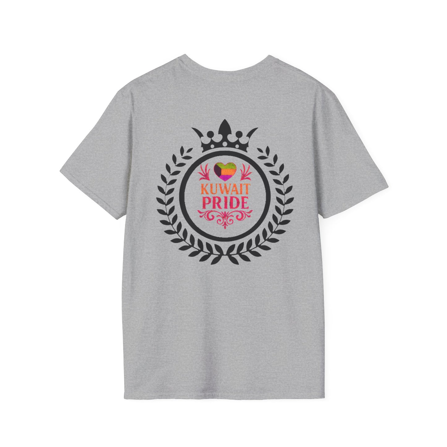 Kuwait Pride Unisex Softstyle T-Shirt, Celebrate National Day, Gift for Kuwaitis, Casual Wear, LGBTQ+ Pride