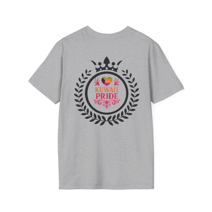 Kuwait Pride Unisex Softstyle T-Shirt, Celebrate National Day, Gift for Kuwaitis, Casual Wear, LGBTQ+ Pride