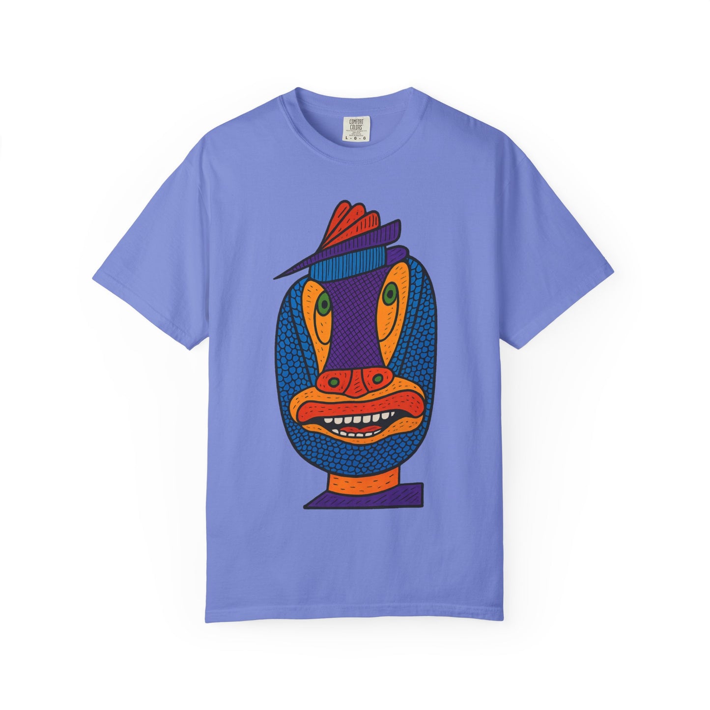 Colorful Unisex Graphic Tee, Unique Art Tee, Casual Wear, Gift for Art Lovers, Everyday T-shirt, Fun Expression T-shirt