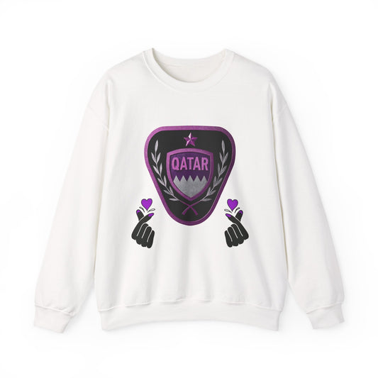 Unisex Sweatshirt qatra Love and Pride Design