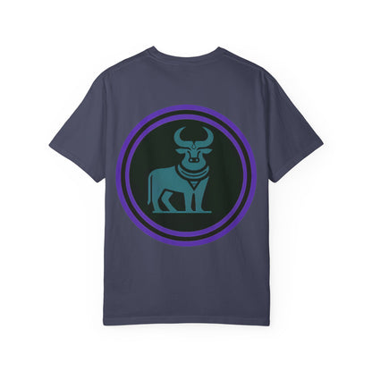 FISH BONE AND BULLS T-Shirt - Vintage Unisex Garment-Dyed Tee