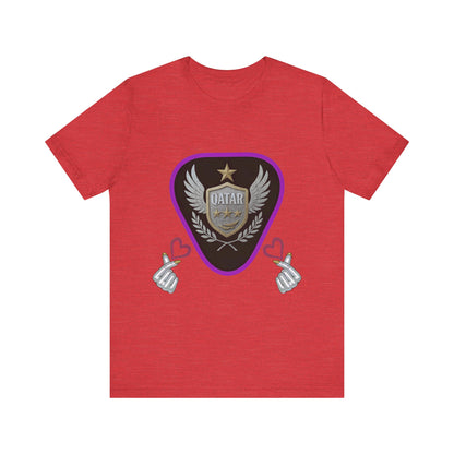 T-Shirt QATAR LOVE Unisex Jersey Short Sleeve Tee